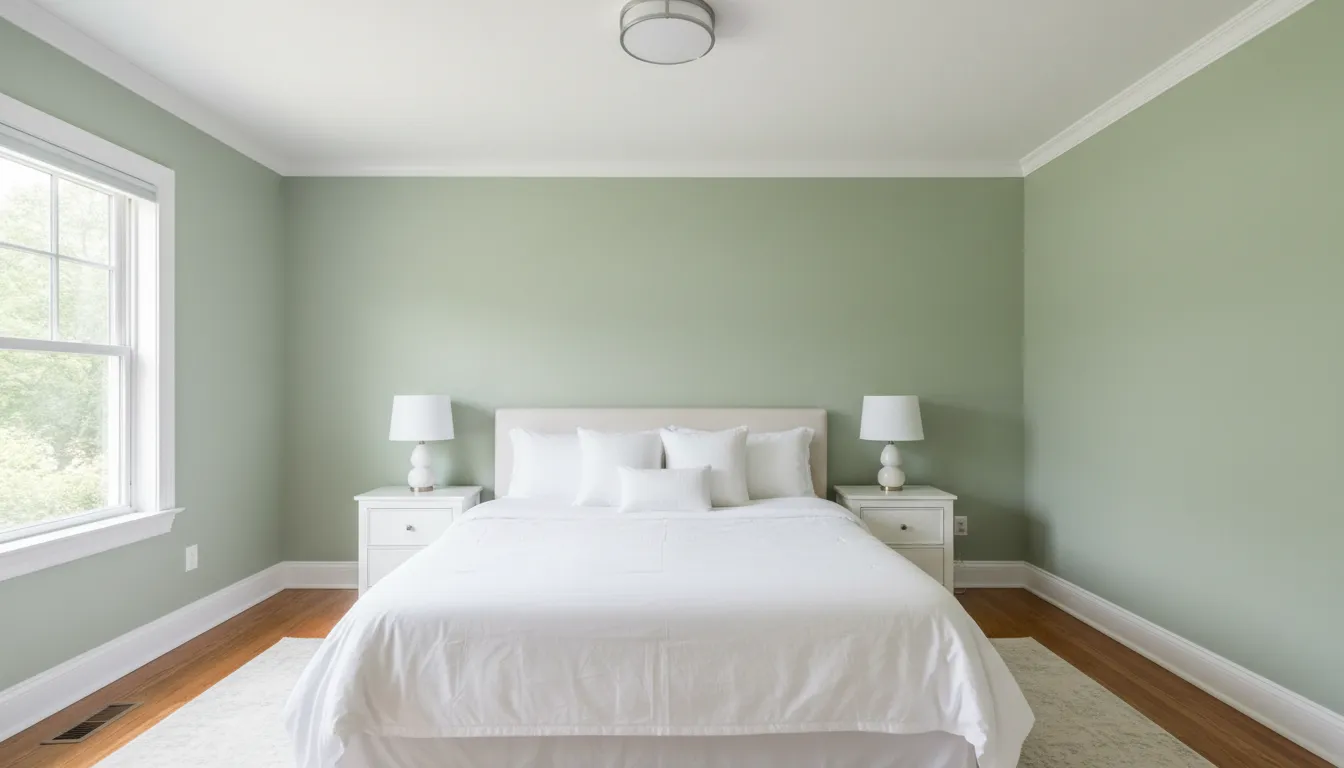 Bedroom after painting